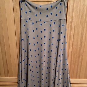 EUC LuLaRoe Raindrop Maxi!